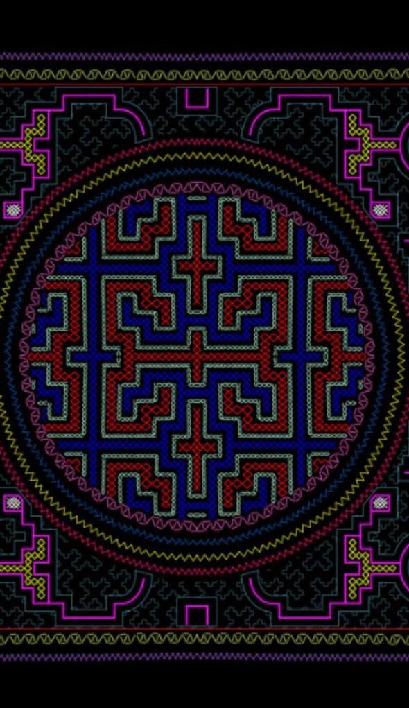 Shipibo Kene pattern 4